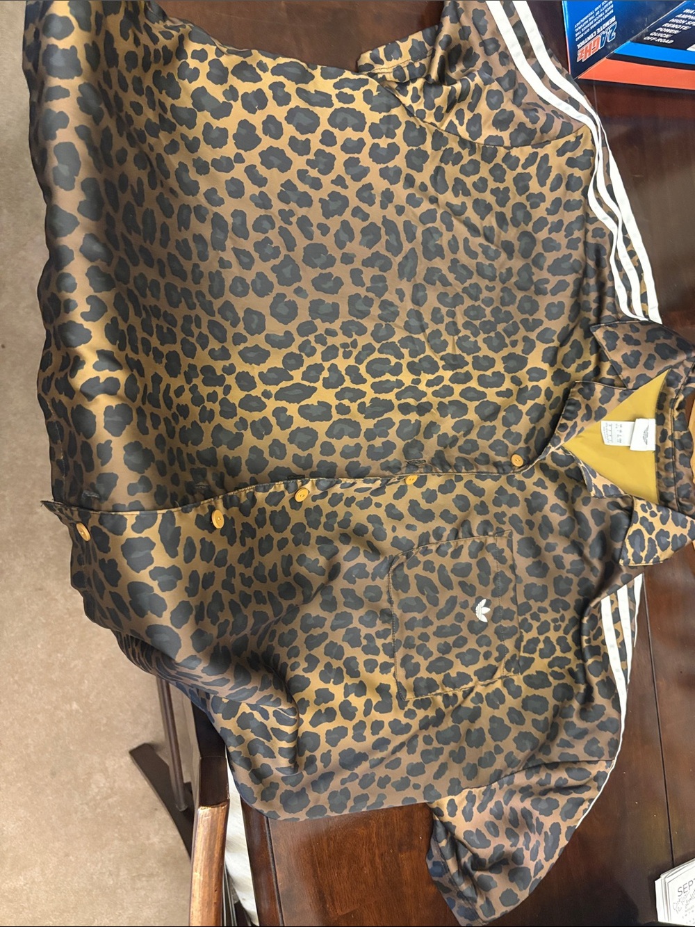 Adidas Leopard Print shirt